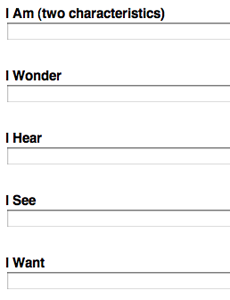 I Am Poem Creator