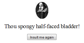 Shakespeare Insulter