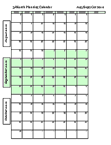 2014 Monthly Calendar Template Microsoft Word