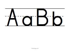 Printable Alphabet Letters