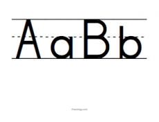 free printable letters of the alphabet upper and lower case