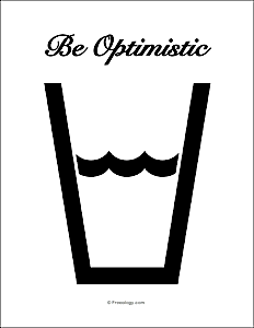 Be Optimistic Poster