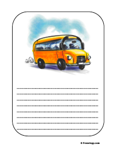 Bus Writing Page
