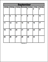 Printable Calendar Maker - Freeology