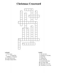 Crossword Puzzles Freeology