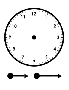 printable clock template