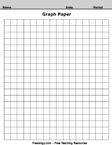 Graph paper pattern page